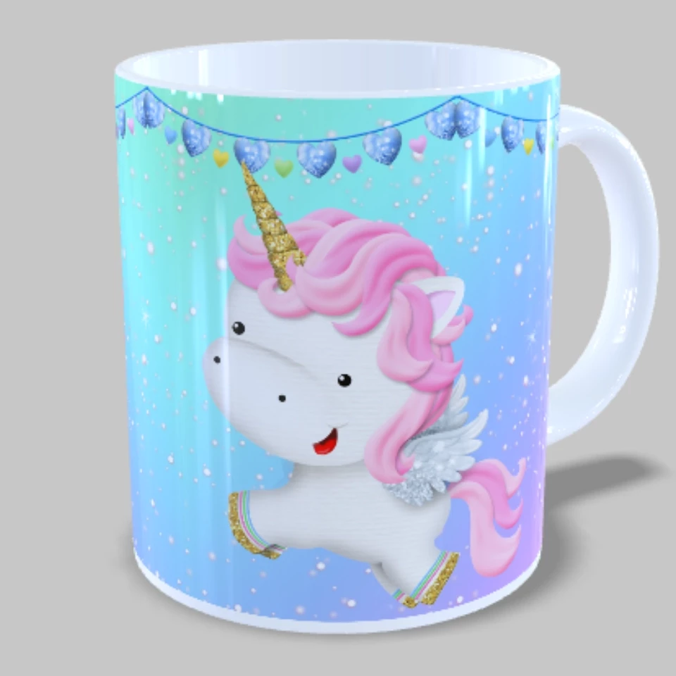 Caneca Infantil Unicórnio 