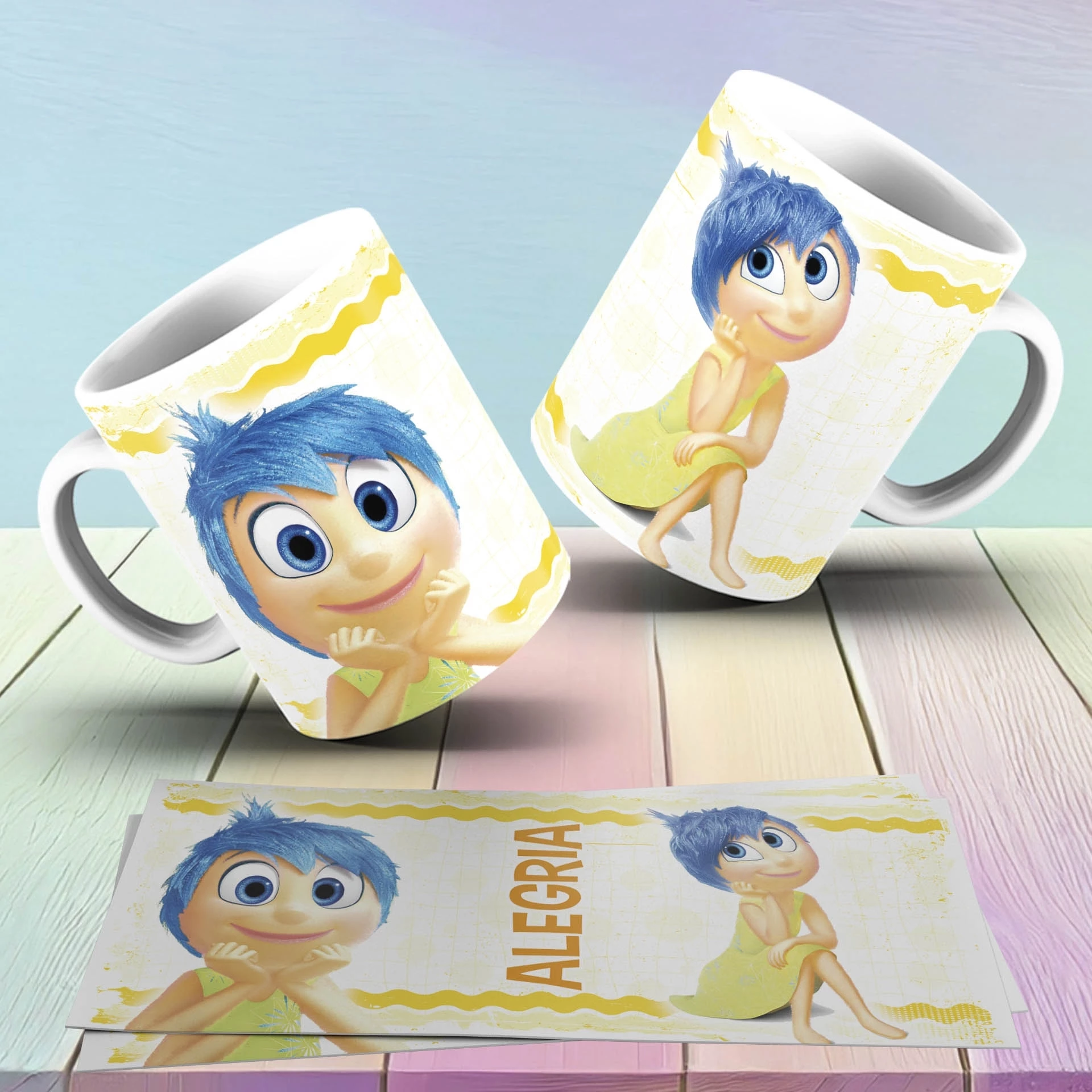 Caneca Personalizada Divertidamente Alegria