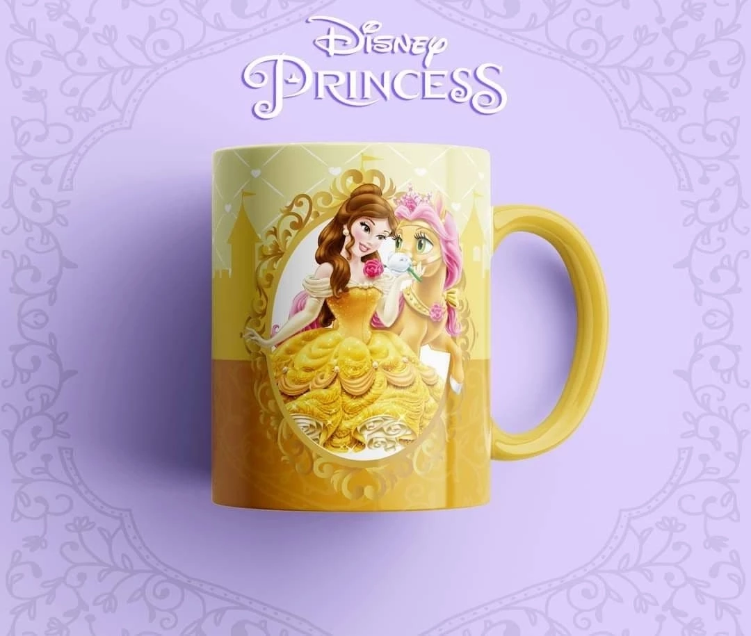 Caneca Infantil Princesas