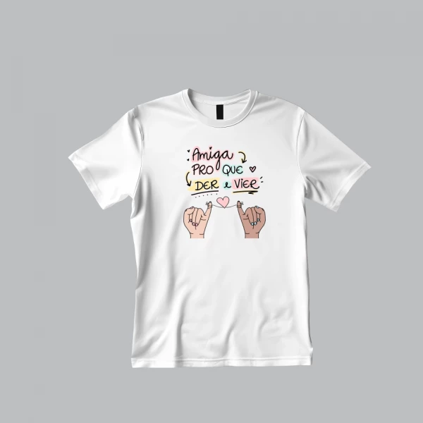 Camiseta Personalizada Amizade