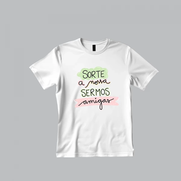 Camiseta Personalizada Amizade