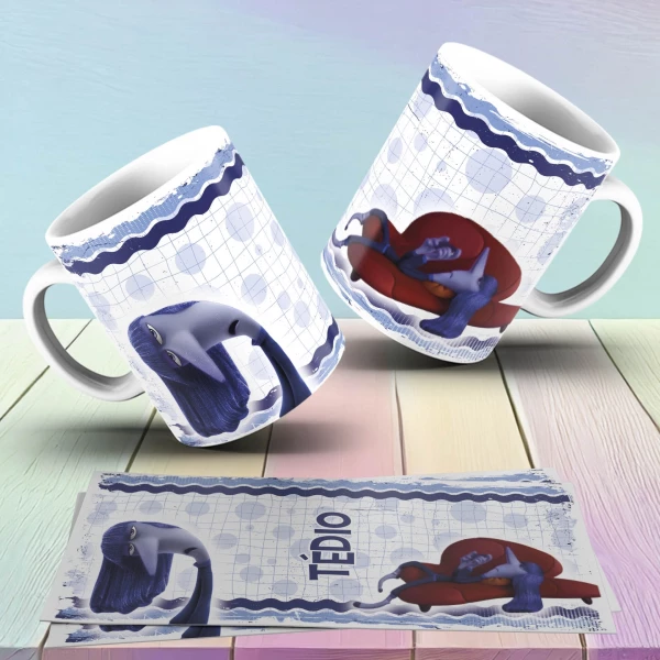 Caneca Personalizada Divertidamente Tédio
