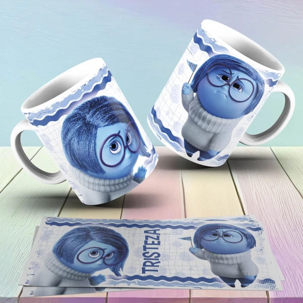 Caneca Personalizada Divertidamente Tristeza