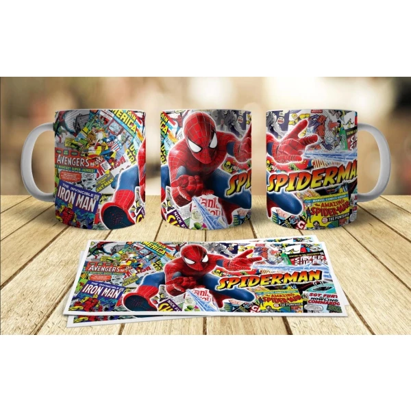 Caneca Super Herói Homem Aranha
