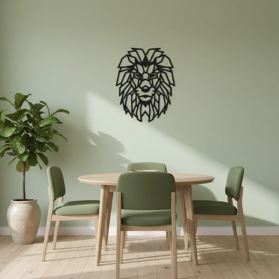Quadro Decorativo Leão