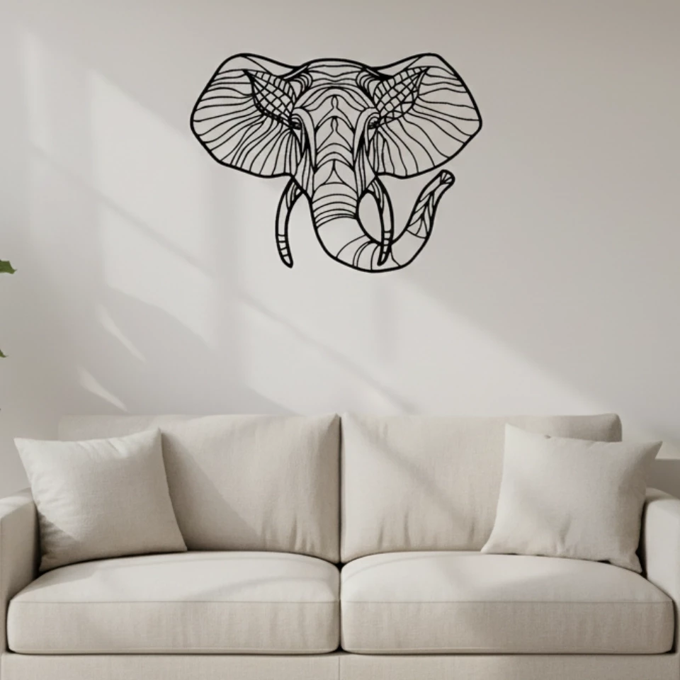 Quadro Decorativo Elefante