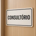 Placas de sinalização PVC 10x30